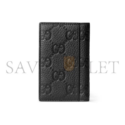 GUCC IMPRINT LONG CARD CASE ‎‎835011 (12*7.5cm)